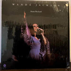 WANDA JACKSON - Praise The Lord (1972) - 12" Vinyl Record LP - VG+ - Picture 1 of 3