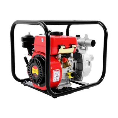 4-Stroke 196CC Water Pump Garden Irrigation Water Transfer Pump Diesel-powered - Image 1 of 4