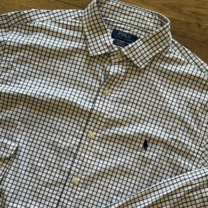 Polo Ralph Lauren Classic Fit Performance Button Down Hemd XL leicht kariert - Bild 1 von 4