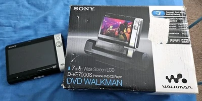 Sony Walkman DVE7000S DVD Player (7")  Lot Of 2 - Image 1 of 4