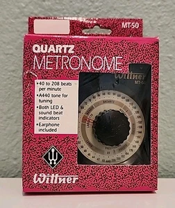 Wittner MT50 Metronomo Quarzo Indicatori LED e Sound Beat Ottime Condizioni - Foto 1 di 11