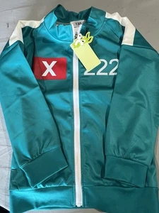X 222 Children’s Jacket Teal Zip Up Size 130 - Picture 1 of 11
