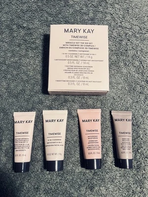 Mary Kay TIMEWISE 4 Piece Miracle Set On The Go w/3D Conplex 217456 Exp. 4/25 - Image 1 of 4