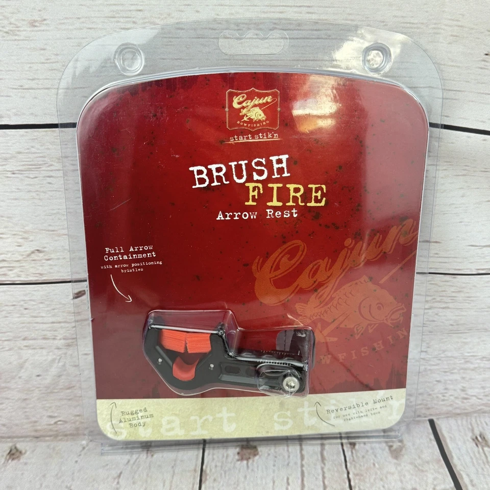 Bear Archery AA8CR021AU Apocalypse Red Brush Fire Arrow Rest for Bows New - Image 1 of 4