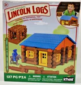 Lincoln Logs 00857 Oak Creek Lodge 137 Pieces - Picture 1 of 4