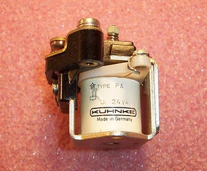 QTY (1) PA24VDC KUHNKE OPEN FRAME POWER RELAY 24V NOS - Picture 1 of 4