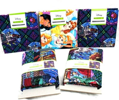 Cuartos de grasa de material estampado Disney y tamaños de 1 yarda ver descripción para tipos Foto 1 de 4