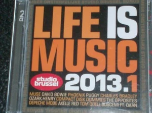 LIFE IS MUSIC 2013.1 (2 CD) STUDIO BRUSSEL Muse, Depeche Mode, Buscemi, Daan.... - Picture 1 of 1