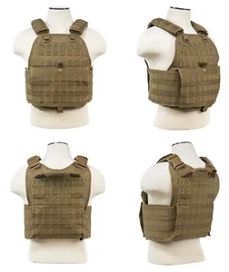 Portaplacas tácticas ejecutivas de alta resistencia NcSTAR MOLLE M-2XL ajustable-bronceado - Imagen 1 de 5