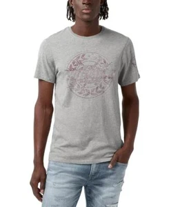 Buffalo David Bitton Men's Heather Gray Tiloop Short-Sleeve T-Shirt Size M - Picture 1 of 1