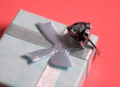 Natural Brazil Genuine Mystic Topaz Lady's Ring, 4.3 TCW Sterling Silver, NICE  - Image 1 of 4