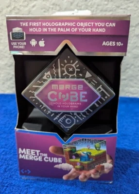 Cube Holographic Handheld AR/VR Hologram Merge iOS/Android Brand New In Box! - Image 1 of 4
