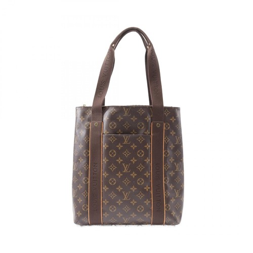 LOUIS VUITTON（LV） Borsa tote Louis Vuitton Cabas Beaubourg M53013 monogramma tela marrone usata unisex