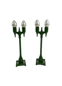 MTH Rail king O-GAUGE Accessory No 580-2 Green Street Lamp Set 30-1080 - Picture 1 of 6