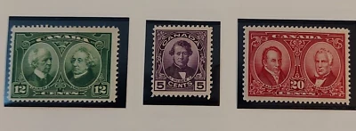 Canada 1927 Historical Personalities SN CA 146-148 - Image 1 of 2