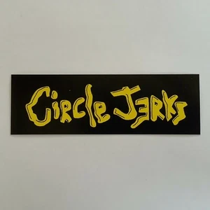 Circle Jerks Sticker Vinyl Decal Punk Rock 6" X 2" (82) - Picture 1 of 1