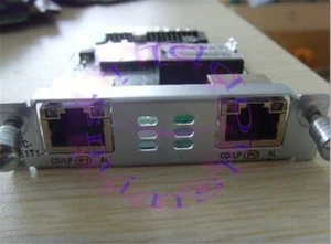 Cisco 2 Port Channelized T1/E1 and ISDN PRI WAN Interface Card HWIC-2CE1T1-PRI - Afbeelding 1 van 1