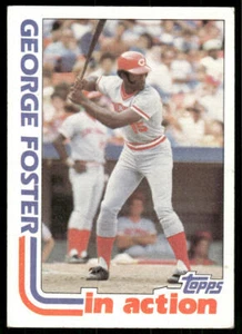 1982 Topps #701 George Foster - Imagen 1 de 2