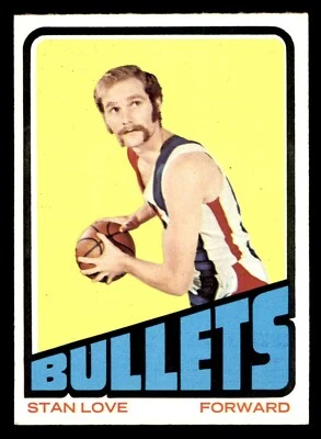 1972 Topps Basketball #2 Stan Love NM *d4 - Image 1 of 2