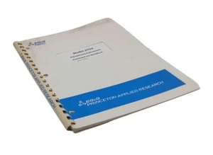 EG&G PARC Model 273A Potentiostat / Galvanostat Command Set Handbook - Picture 1 of 2