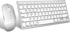 Wireless Bluetooth Keyboard and Mouse Set Portable Slim Rechargeable iPad / Mac