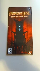 Playstation PSP - Dungeon Siege: Throne of Agony - Manual Only - Picture 1 of 1