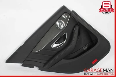 Cubierta de panel de puerta interior lado conductor trasero izquierdo mercedes w205 c300 c43 15-20 fabricante de equipos originales Foto 1 de 4