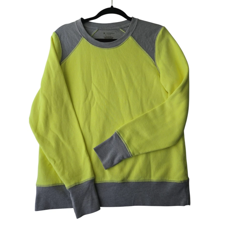 Tek Gear XL MUJER Sudadera Activa Atlética Cuello Redondo Manga Larga AMARILLOGris Foto 1 de 4