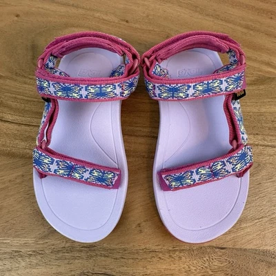 Nuevo Niños Pequeños Teva Hurricane XLT 2 Rosa Exterior Sandalias Zapatos Talla 9 C Foto 1 de 4
