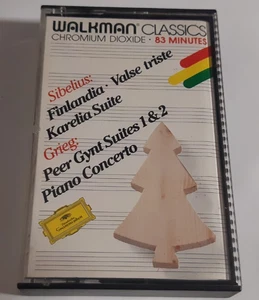 WALKMAN CLASSICS - SIBELIUS GRIEG  | Cassette Tape - Picture 1 of 3