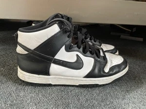 Talla 9- Nike Dunk High Negro Blanco - Imagen 1 de 13