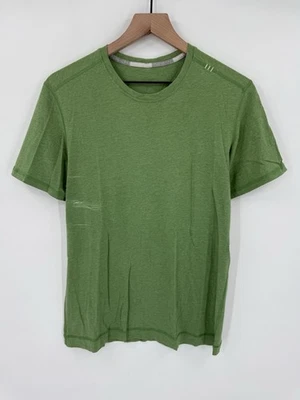 Lululemon Love Crew Fade T-Shirt Women’s Medium Green Cotton Soft Stretch Logo - Image 1 of 4