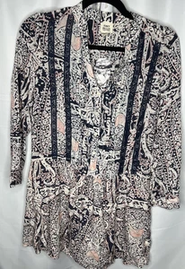 Anthropologie Tiny Caviana’s Paisley Tunic Dress Sz XXSP Petite Side Pockets - Picture 1 of 15