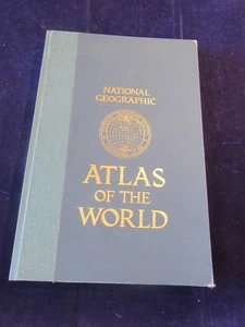 1981 National Geographic  Atlas Of The World  18.5 "x 12.5" Map Book A92 - Picture 1 of 16