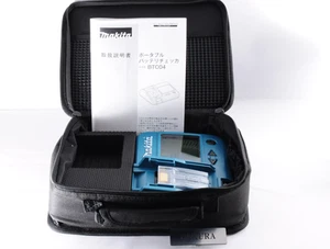 Makita Tragbarer Akku Checker BTC04 mit Softcase ohne Akku Neu - Bild 1 von 4
