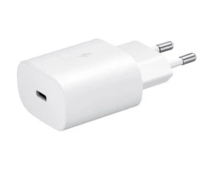 ORG Original Samsung 25W USB-C Ladegerät, weiß, Bulk - Zdjęcie 1 z 2