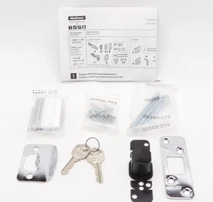 Kwikset 98189-002 San Clemente Keyed Entry Handleset Exterior Only (Chrome) - Picture 1 of 3