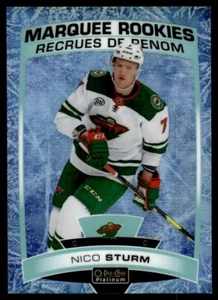 2019-20 O-Pee-Chee Platinum Arctic Freeze Nico Sturm 36/99 Minnesota Wild #163 - Picture 1 of 2