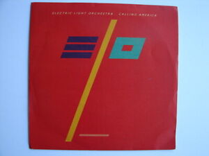 Electric Light Orchestra 1986 Calling America 7" 45 W/Ps Spain 1 Sided Wlp Promo