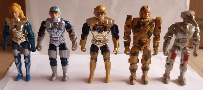 Lote de figuras de acción Mattel Captain Power And The Soldiers of the Future 1987 de colección Foto 1 de 4