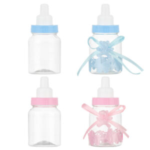 Baby Shower Party Favour Fillable Bottles Candy Box Decoration Favour Bottle