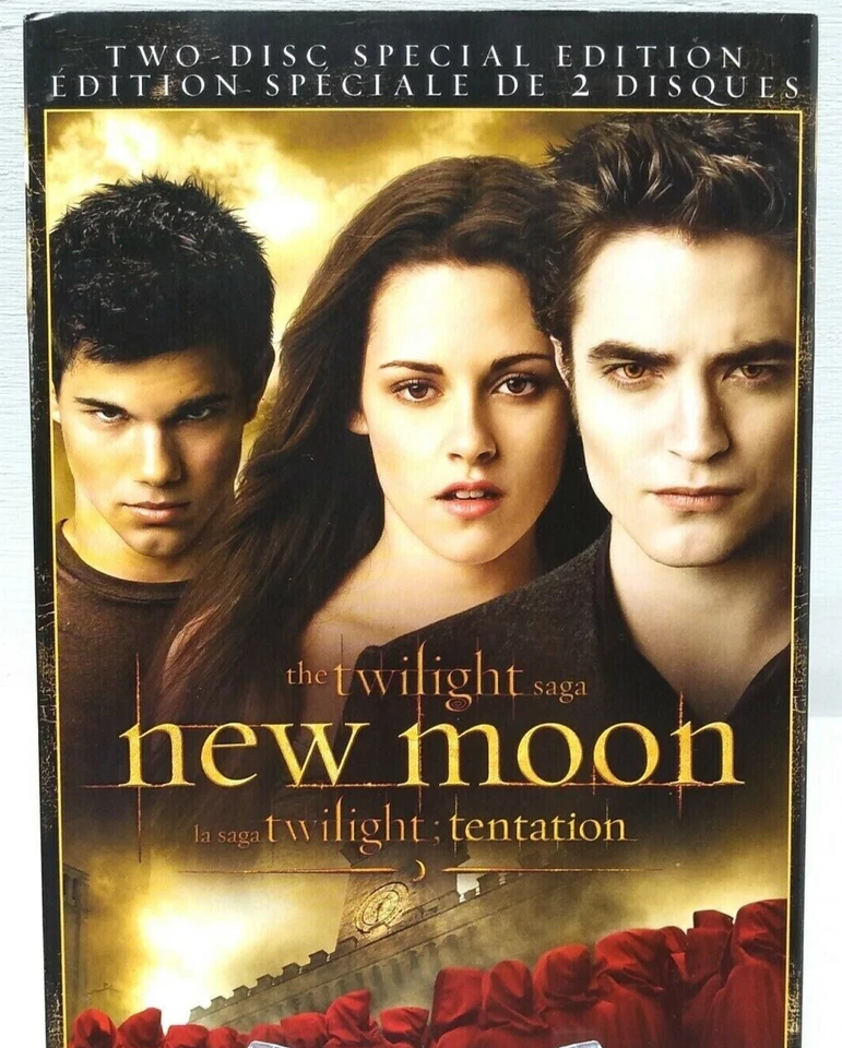 The Twilight Saga: New Moon (DVD, 2010, Canadian) SEALED with Sleeve NEW NUEVO! - Image 1 of 2
