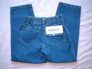 NWT Lands End Girls 5 Pocket Jeans Elastic Waist EASY ON OFF - 4 4T, 5, or 6 - Picture 1 of 10