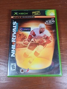 NHL Rivals 2004 (Original OG Xbox, 2003) Complete w/ Manual CIB Black Label - Picture 1 of 3