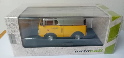 Autocult 1:43 Scale Willys FC-150 PTT Yellow Silver limited edition 2022 #08019 - Immagine 1 di 3