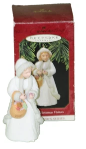 Figura ornamentale Hallmark Keepsake regalo Kolyada visitatori di Natale 1997 + scatola - Foto 1 di 7