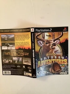 Outdoor Adventures PlayStation 2 PS2 ARTWORK ONLY Authentic - Afbeelding 1 van 1