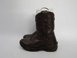 Rocky Little Kids Youth Size 9.5 M Brown Leather Roper Cowboy Western Boots - Picture 1 of 11