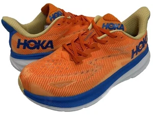 Zapatos para correr en carretera Hoka Clifton 9 para hombre 9,5 D naranja vibrante medio Impala - Imagen 1 de 9