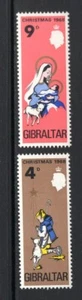 Gibraltar 1968 Weihnachten, Hirte, Lamm, Stern MLH SC 217-18 SG 231-32 - Bild 1 von 1